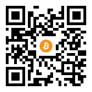 bitcoin:1JgBK4wdPC1pFwUm7xJVQLZoSEMy5MH89V black Bitcoin QR code