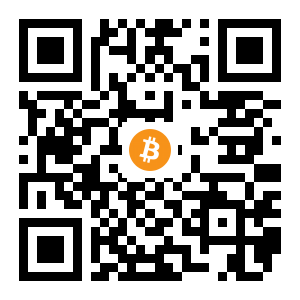 bitcoin:1JggXMmmxQbygEno7BEoK7Qm3MfCtshu7n black Bitcoin QR code
