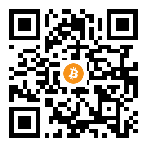 bitcoin:1JgzNdq5A76ZZFXzPivugPEFzUbB9zzqiV black Bitcoin QR code