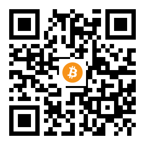 bitcoin:1JhiVe9jgZKFZwcDRDmTBtb9nBNasbixi2 black Bitcoin QR code