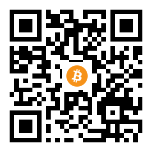 bitcoin:1JkJKxSwDKHTNSt1MEdUuudfugmCdeZk4G black Bitcoin QR code