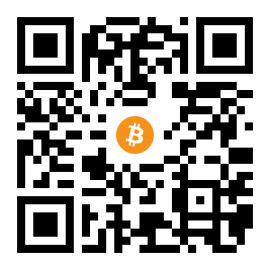 bitcoin:1JkNbLEdnw44yvRsUsGum7Scr4p1yufPKJ black Bitcoin QR code