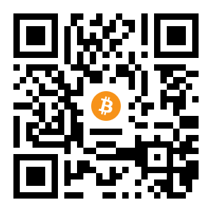 bitcoin:1JksUQwsFze5HURthy5KubCcpJzHkJJU6f black Bitcoin QR code