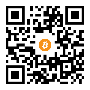 bitcoin:1Jm1zvGWJjymF2eJnVy3PMWKyjiW9zfoY6 black Bitcoin QR code