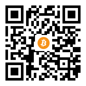 bitcoin:1JmLUysRVyURHnBQxfFxN25nq2zj1mPdWn black Bitcoin QR code