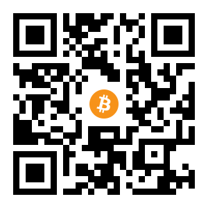 bitcoin:1JnMBsuABPmKcwKHMHHKGVWYdhtPLHBhM3 black Bitcoin QR code