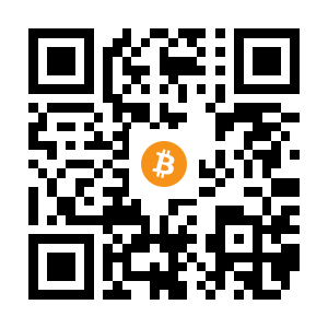 bitcoin:1Jo4atV7nd3ELDNmUxgwdTEi9dNRyPRMhW black Bitcoin QR code