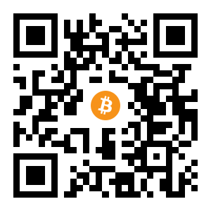 bitcoin:1Jo6By1XH37gZcqnvSE2j9PajYntz63KKL black Bitcoin QR code