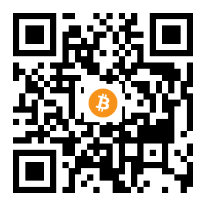 bitcoin:1JoVzenHyYKYhXxGyfhWoYVfnbT4zFePh1 black Bitcoin QR code