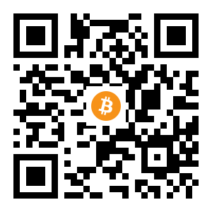 bitcoin:1Joiykq9C9g5nXWBC1LdfKPjy9kGhktHjK black Bitcoin QR code
