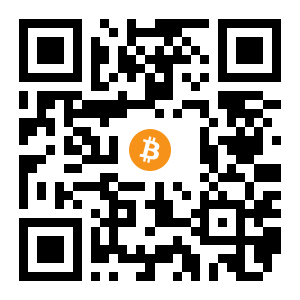 bitcoin:1JqMtp3pTTEQbHnmGuvShkKPFn5GF3XqZA black Bitcoin QR code