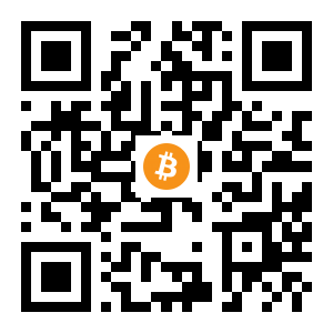 bitcoin:1JqQKtfgYExcNaZ5jeDANCpYdRdEi4GW8K black Bitcoin QR code