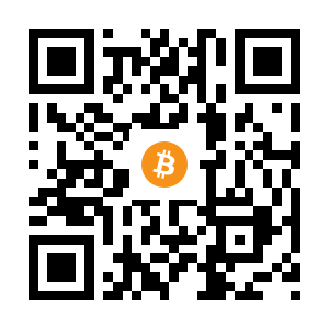 bitcoin:1JqQdFPu1b2VtsLGvBmtV9jRuKkMoCHX4J black Bitcoin QR code