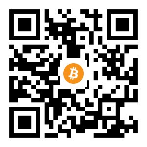bitcoin:1JqbKybb1bTYk8DL4tNzhyWqJEp5iufqDR black Bitcoin QR code