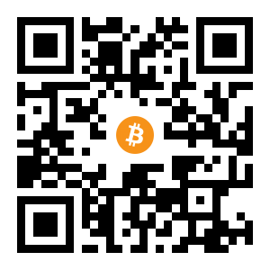 bitcoin:1JqegSXeG8ufsJRoqkuHcGmbozGJzDe2ZY black Bitcoin QR code