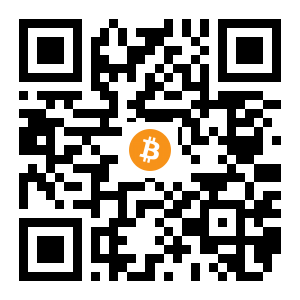 bitcoin:1JqwFj2nq1eZU4KUUAgfXG7j7MjruTzKc2 black Bitcoin QR code