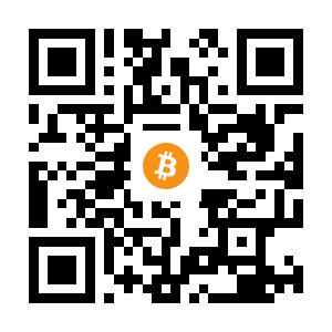 bitcoin:1JrPJyuRfDu6VwNXhgCFLFLqphTNhyR9D9 black Bitcoin QR code