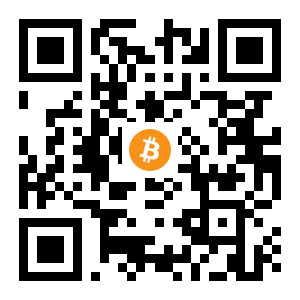 bitcoin:1JrVKLsNpgyRqzxYQJH4UCayL31ysrgehp black Bitcoin QR code