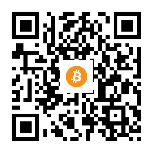 bitcoin:1JrWCK1PBwCitCZ1Bd3YRPLJTP3JiDs5BM black Bitcoin QR code