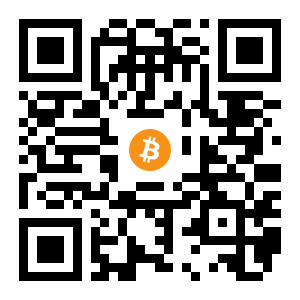 bitcoin:1JruRrbqAcuAu2LixAf4TLwrApkw8wnCVp black Bitcoin QR code