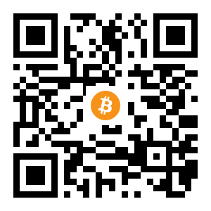 bitcoin:1JsViAHKMKkr4Rd187kG4hASapwBHtqfya black Bitcoin QR code