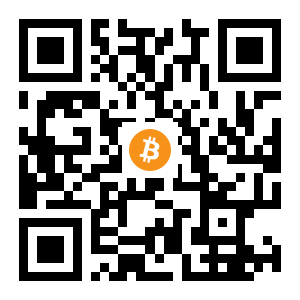 bitcoin:1JteDeJyHGutnYb6ybp5wC9SuCJskGWM76 black Bitcoin QR code