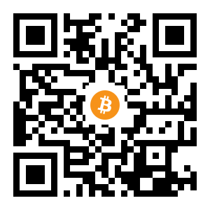 bitcoin:1JthaPJ7i9TWePfWweBs9FY2easdjqZg2r black Bitcoin QR code