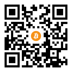 bitcoin:1JtqeTMGVroP8m1D4ChPaQdukzH71Q6Y9y black Bitcoin QR code