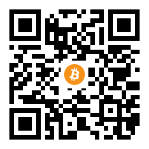 bitcoin:1Juc6R9eznqoSebkdVnoG8erqjFpiu2AFn black Bitcoin QR code
