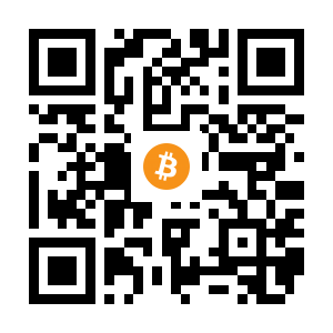 bitcoin:1Jwc2iK73BqKdGJ71KouoYArhozX93g7xU black Bitcoin QR code