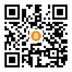 bitcoin:1JyVq4XCc5Lb8pPTYGt6ZoSjDc8sVdMoV5 black Bitcoin QR code