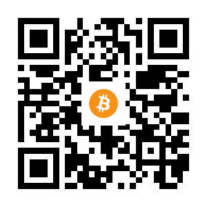 bitcoin:1K1mjHJEfFZmDVXJDyScmhHPVZdwRpoB5t black Bitcoin QR code