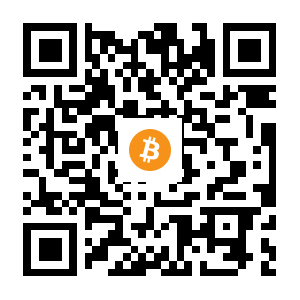 bitcoin:1K29RimJLfPAjfMs9CNWereYEJxQ3owgxe black Bitcoin QR code