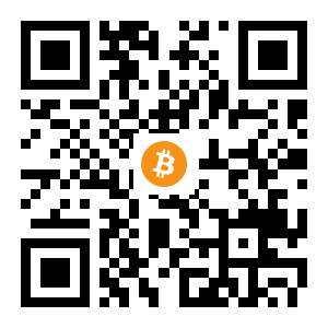 bitcoin:1K39XEn4K53SGmYyoBUFe9aFBQo3vwDkk7 black Bitcoin QR code