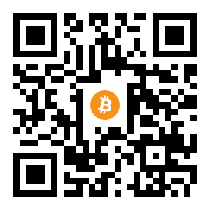 bitcoin:1K3Rb7UCSPb4tayHs6PUH28whRn8xNowrK black Bitcoin QR code