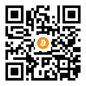 bitcoin:1K4U3tejqXFSiYrEXBvYt1uvpD4cw7cuNR black Bitcoin QR code