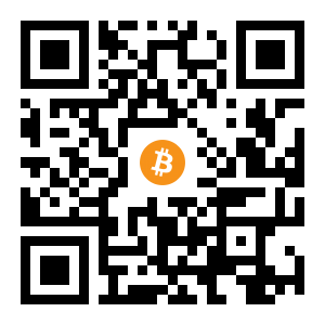 bitcoin:1K5dbkPYpZX1EgwDtM4iiQmtuX1aWzr321 black Bitcoin QR code