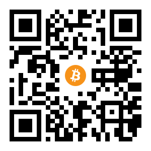 bitcoin:1K5w3fEPZP7cEcGuEJrYpDPR7Br1HiHFH5 black Bitcoin QR code