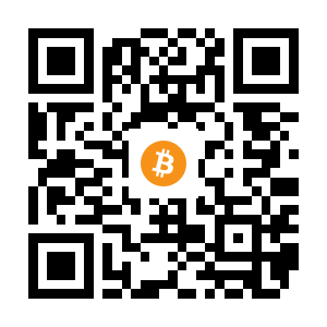 bitcoin:1K6qPDXfmCX8Mo9C9XXK1xgwvHu6y6xCCv black Bitcoin QR code