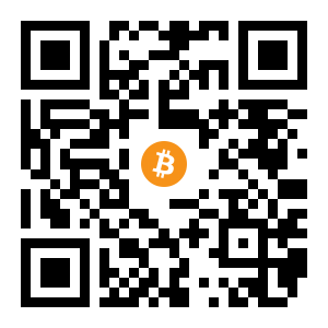 bitcoin:1K8QG4fuswaWFZ2fmmuxVKaWibi9H95iGw black Bitcoin QR code