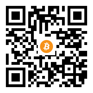 bitcoin:1K9iqg2aSoWbRF1sFC265t48Yb9vA9spZo black Bitcoin QR code