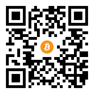 bitcoin:1KBqVta7Ho6P66bzWQRVdyjrEpLMFPhMoK black Bitcoin QR code