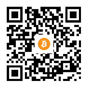 bitcoin:1KC5XzhGHdBfifz17daCbw2BzAJhd4GsKM black Bitcoin QR code