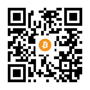 bitcoin:1KCPVyJ2hCAJ8br7mK4VNCpjVRou3qKfCz black Bitcoin QR code