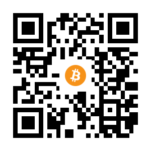 bitcoin:1KD8Cg1bjeMwi6XmS6tFqktupRxK3ihEq4 black Bitcoin QR code