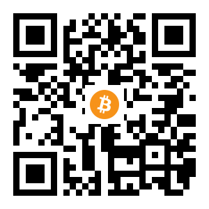 bitcoin:1KDbLoqY9VoHdLJCjtQ9omogkihjXayknt black Bitcoin QR code