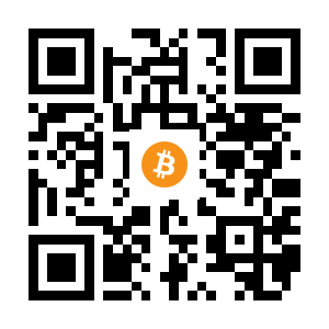 bitcoin:1KF5JhE7CbYLrMeUzdxWtaG8rK3vkguQiP black Bitcoin QR code