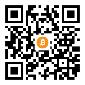 bitcoin:1KGvR4vzny25RQD7do5Lg1rT6H5Ms2Eojd black Bitcoin QR code
