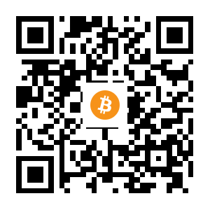 bitcoin:1KJxHPGVtCu9LXzz9XsEkgQdtXFKZxdsdh black Bitcoin QR code