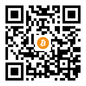 bitcoin:1KK2LrKSxCBggav9tMYNmhHjEi9REPoP3F black Bitcoin QR code